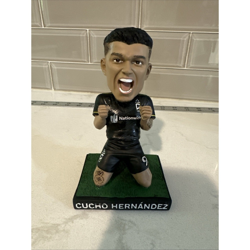 Cucho Hernandez Columbus Crew 2024 Bobblehead MLS Soccer Collectable Figure